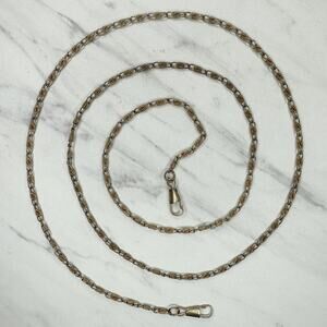 Skinny Gold Tone Swirl Chain Link Purse Handbag Replacement Strap ✨